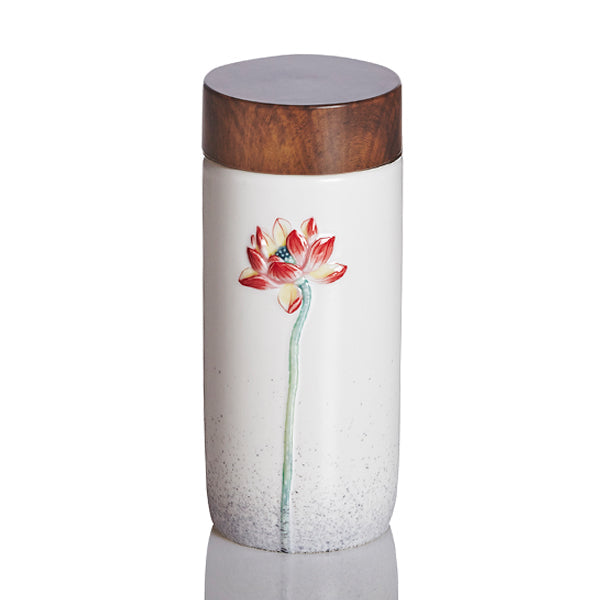 Lotus Beauty Tea Tumbler