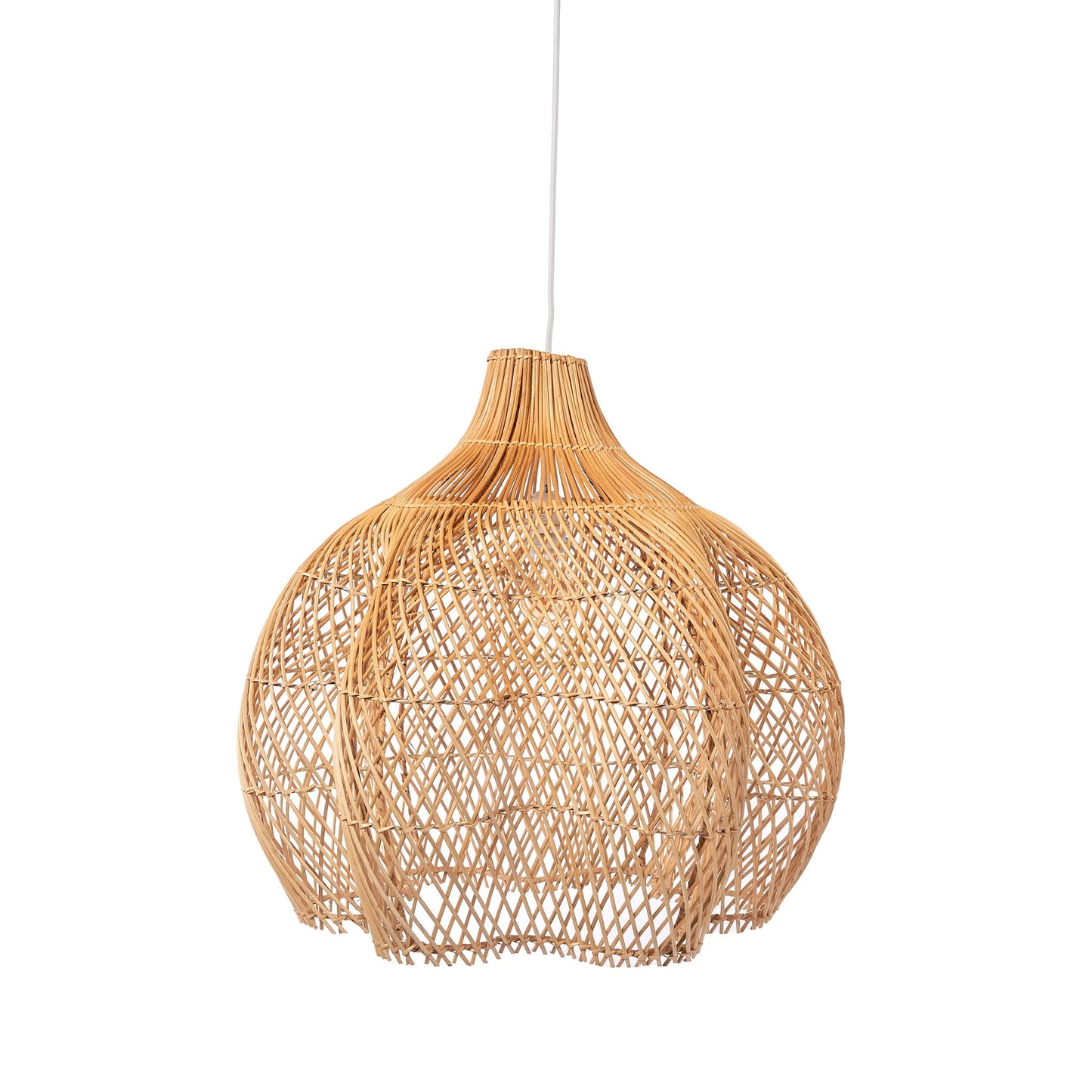 Whipped Rattan Pendant Hanging Light