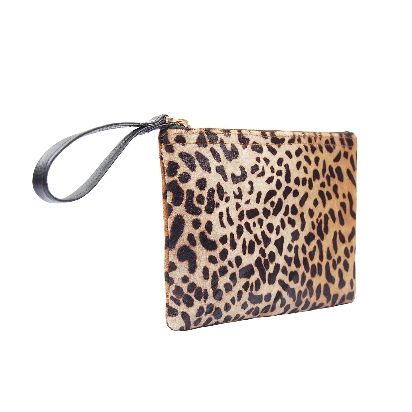 Leopard Wristlet Clutch