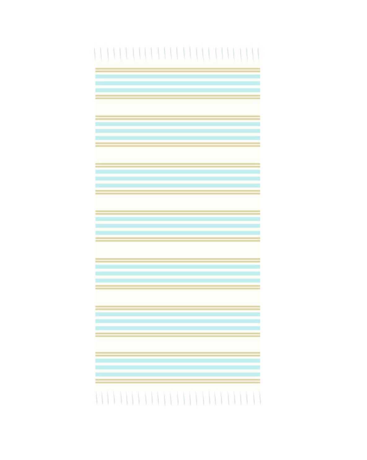 Others Handloom Towel Blue/Yellow