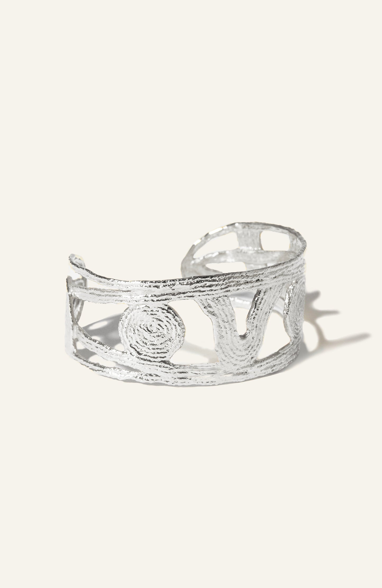 Nocturne Cuff Bracelet - Sterling Silver