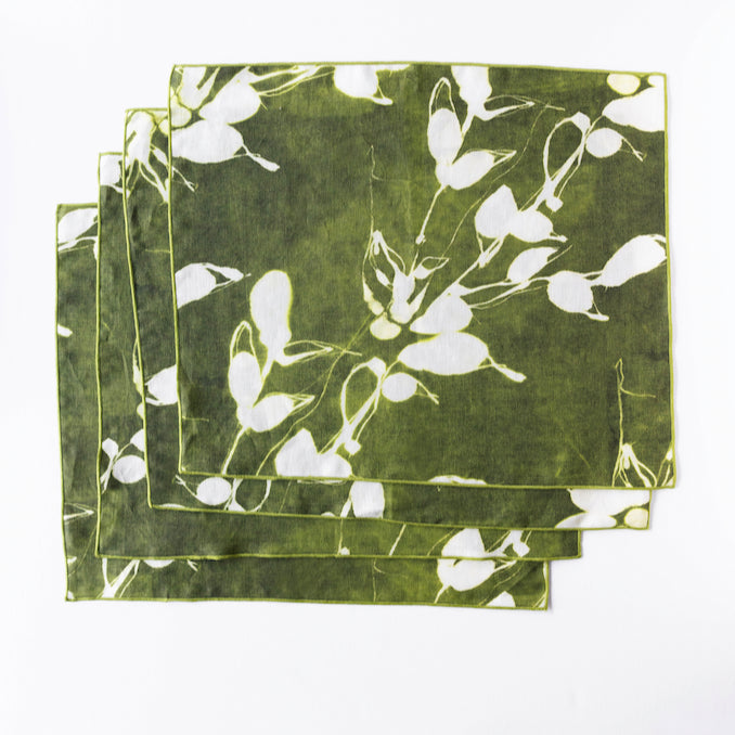 Porto Print in Olive Placemat