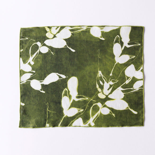 Porto Print in Olive Placemat