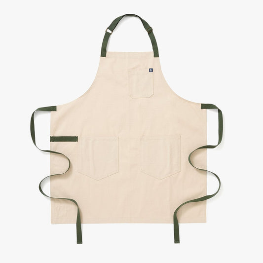 The Essential Apron - Sage White