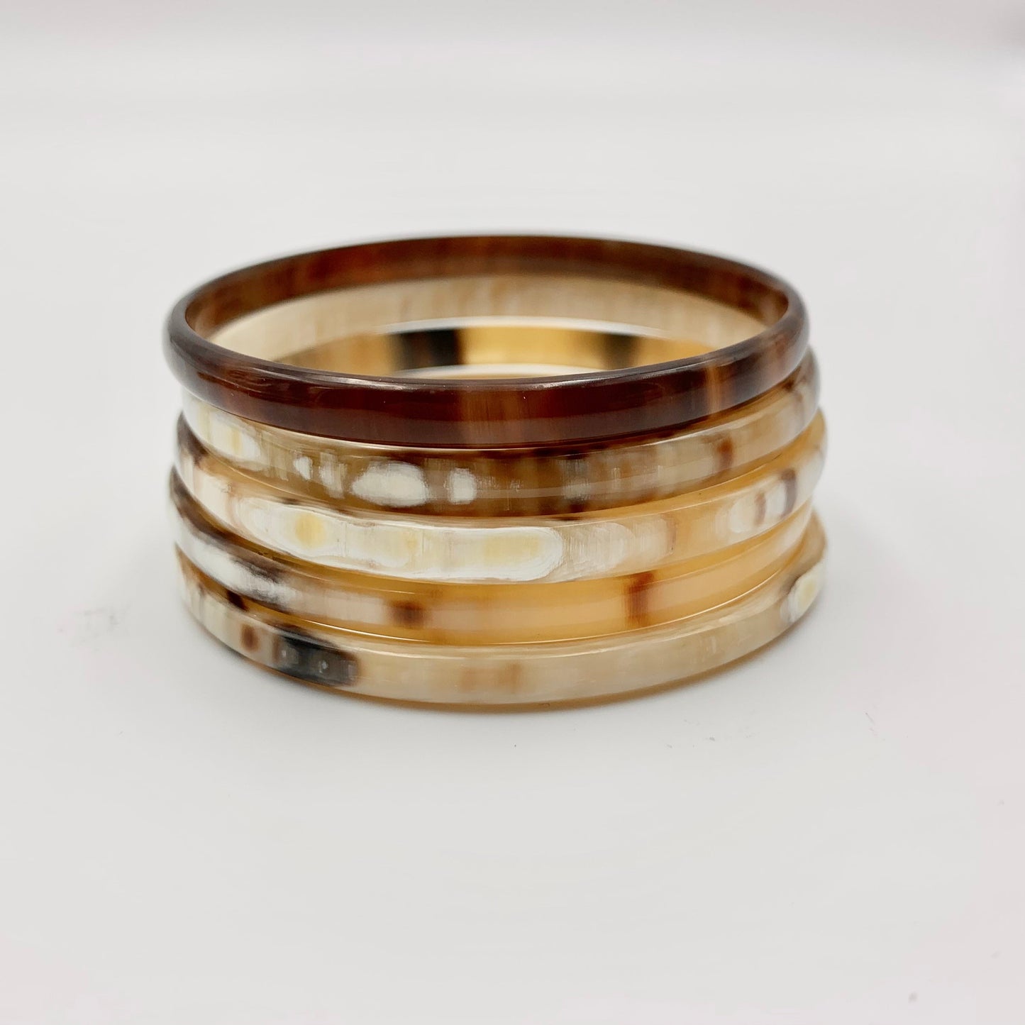 Horn Bangle - Thin