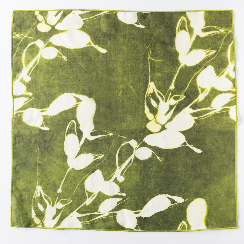 Porto Print in Olive Napkin