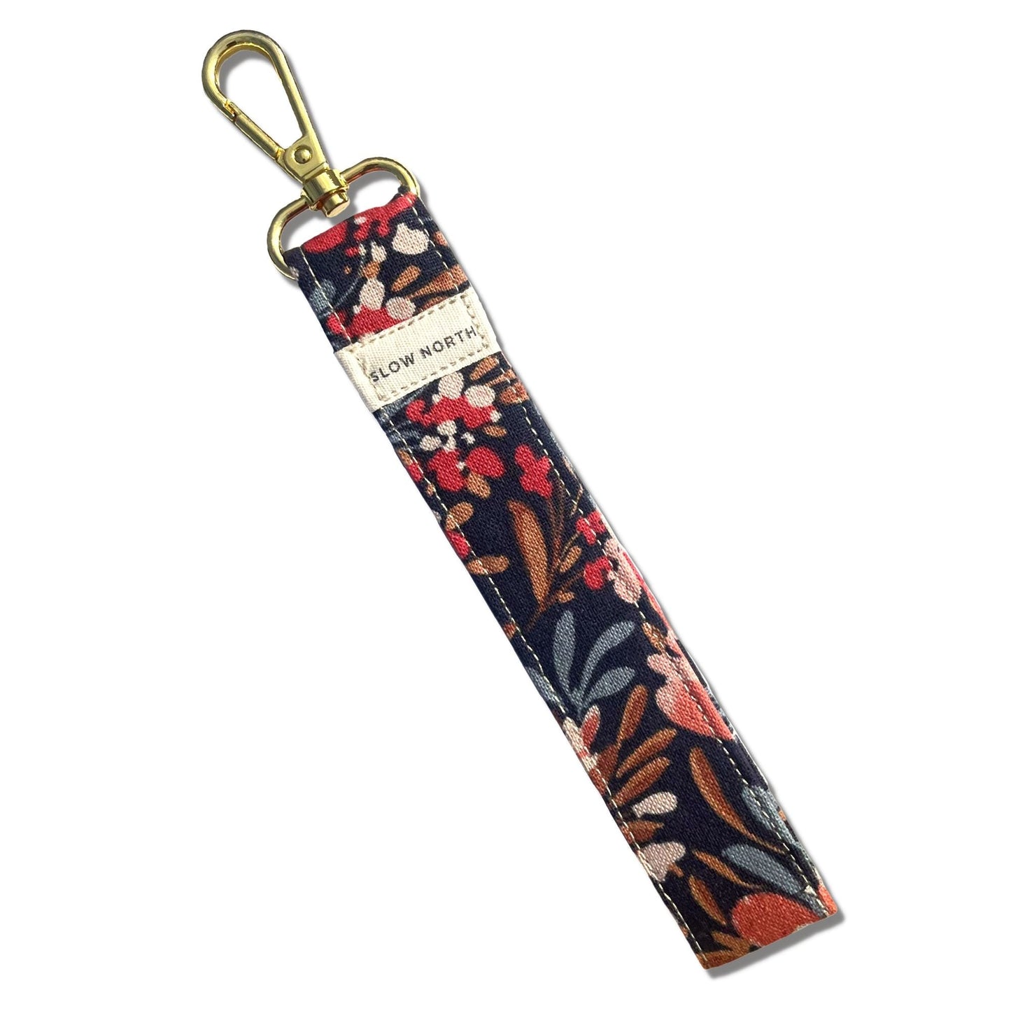 Wristlet Keychain - Pom Blossom