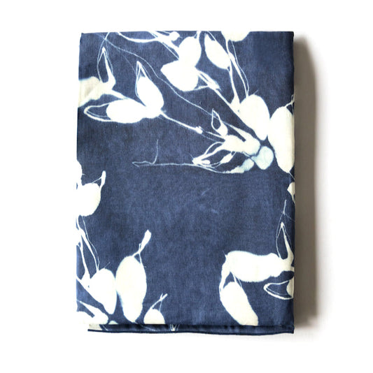 Porto Print in Indigo Tablecloth