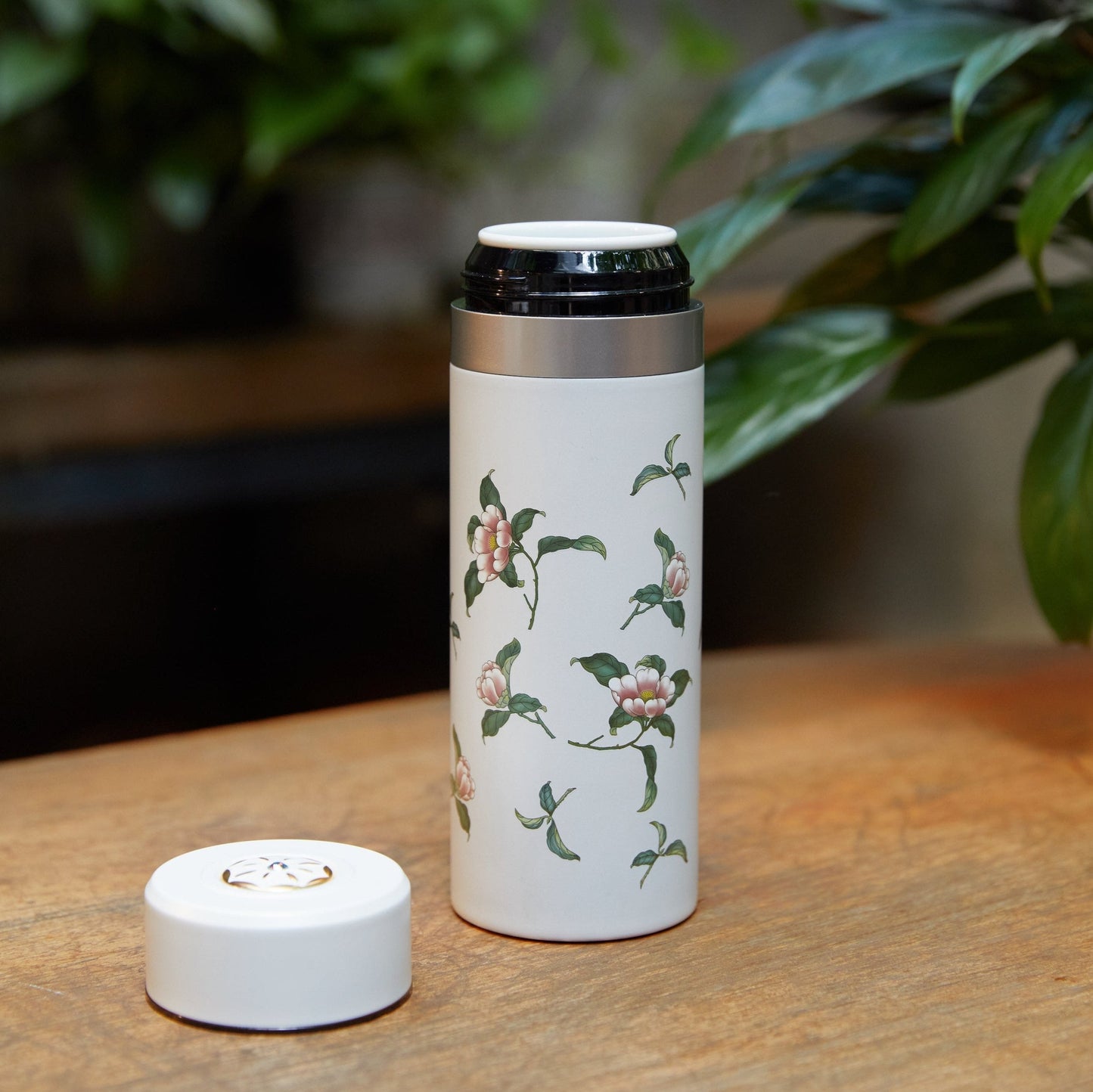 The Flower Fairy Stainless Steel Travel Mug with Ceramic Core