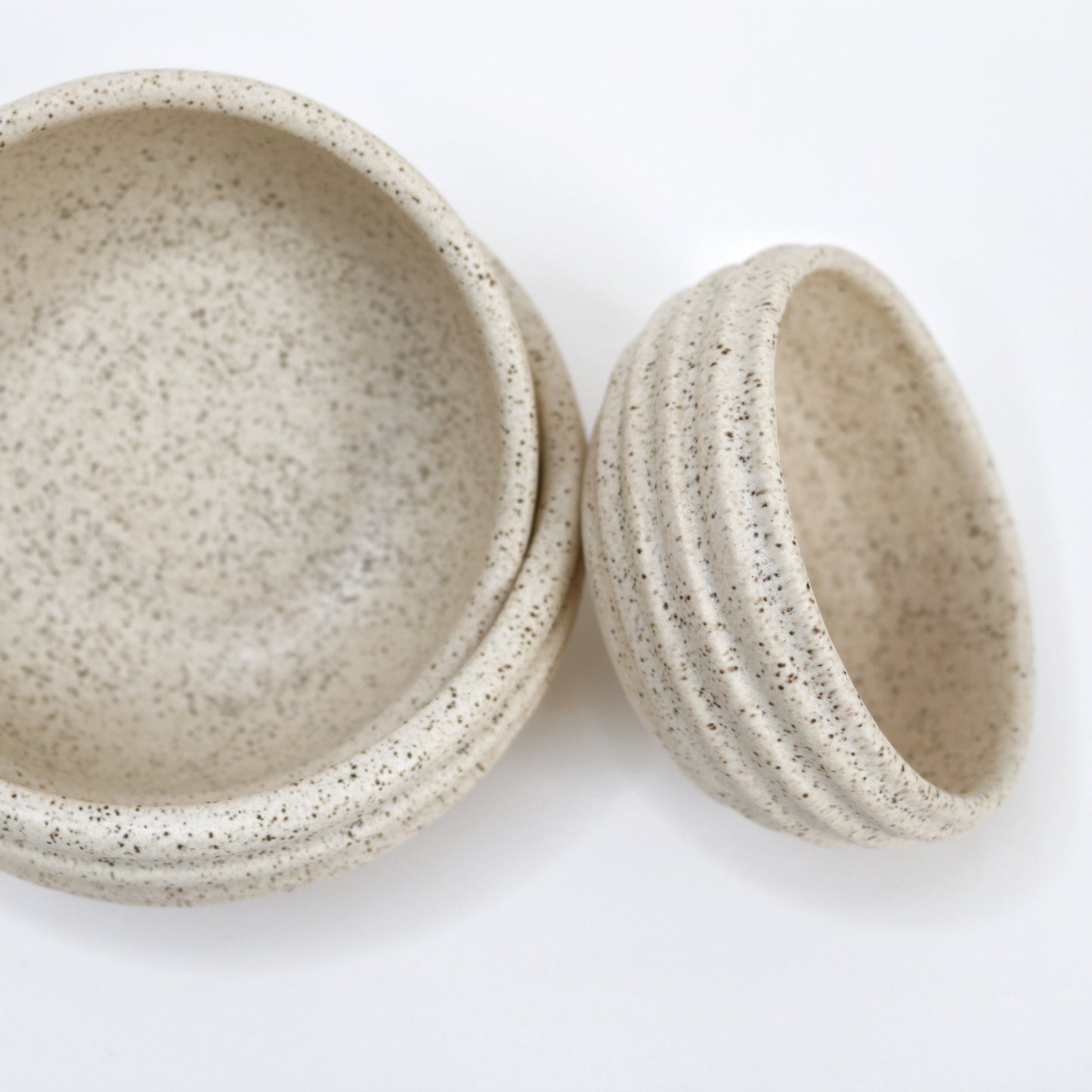 HUNNY BOWLS Almond (Set of two. Assorted sizes)