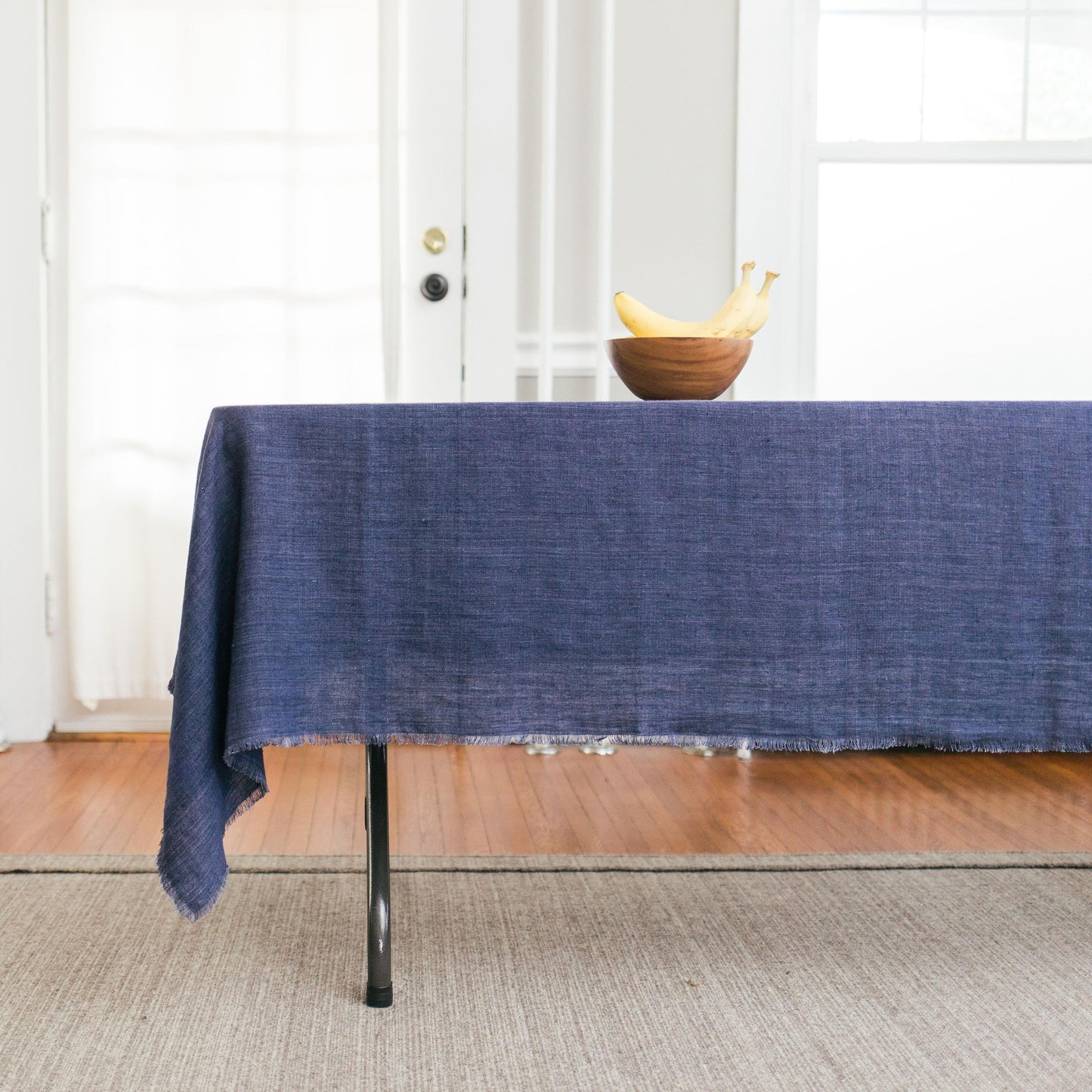 Stone Washed Linen Tablecloth