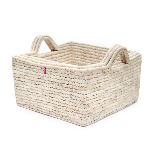 Others Square Basket With Handle