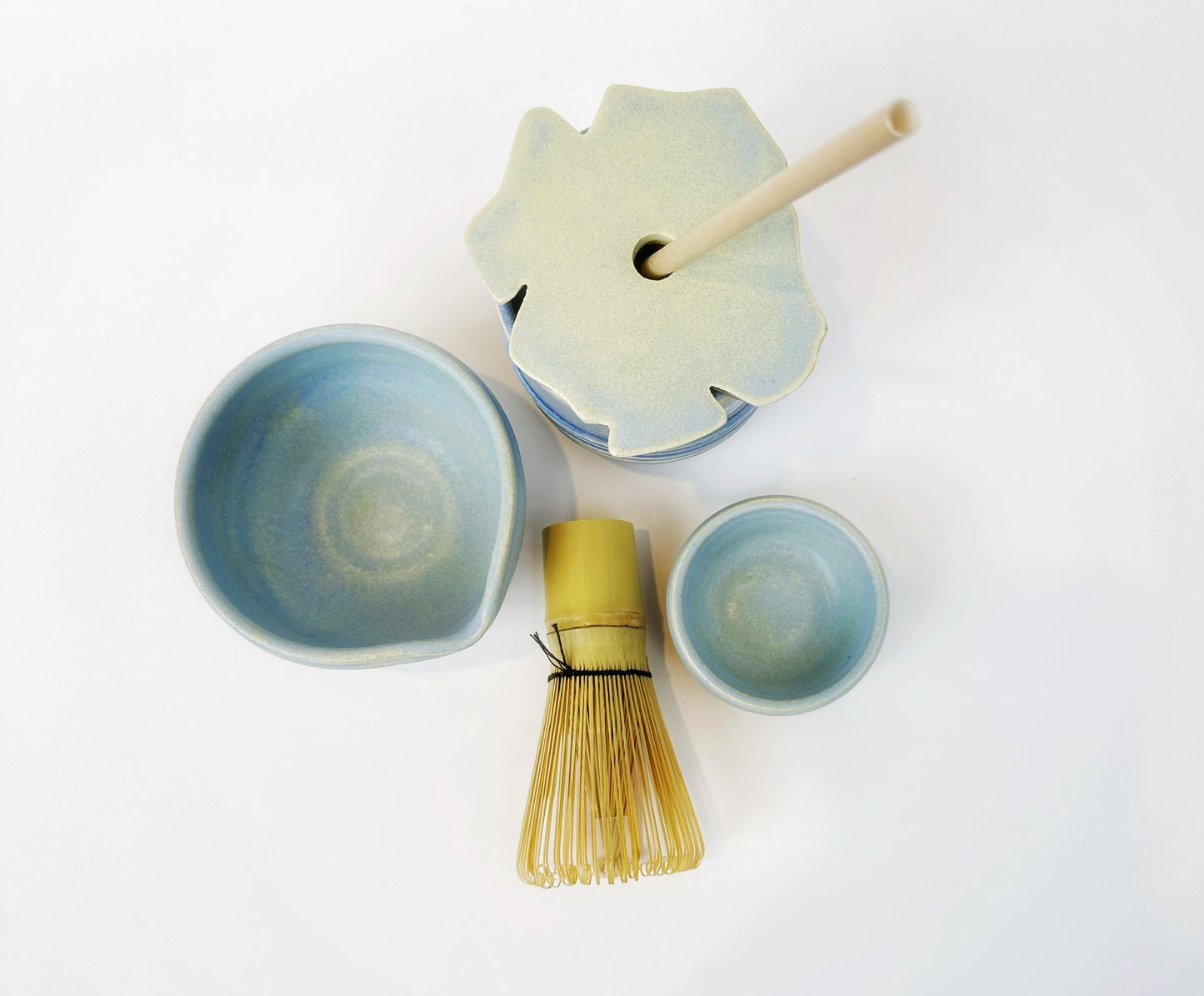 HUNNY MATCHA BOWLS Blue (Set of two)