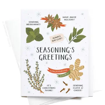 Seasoning's Greetings Card