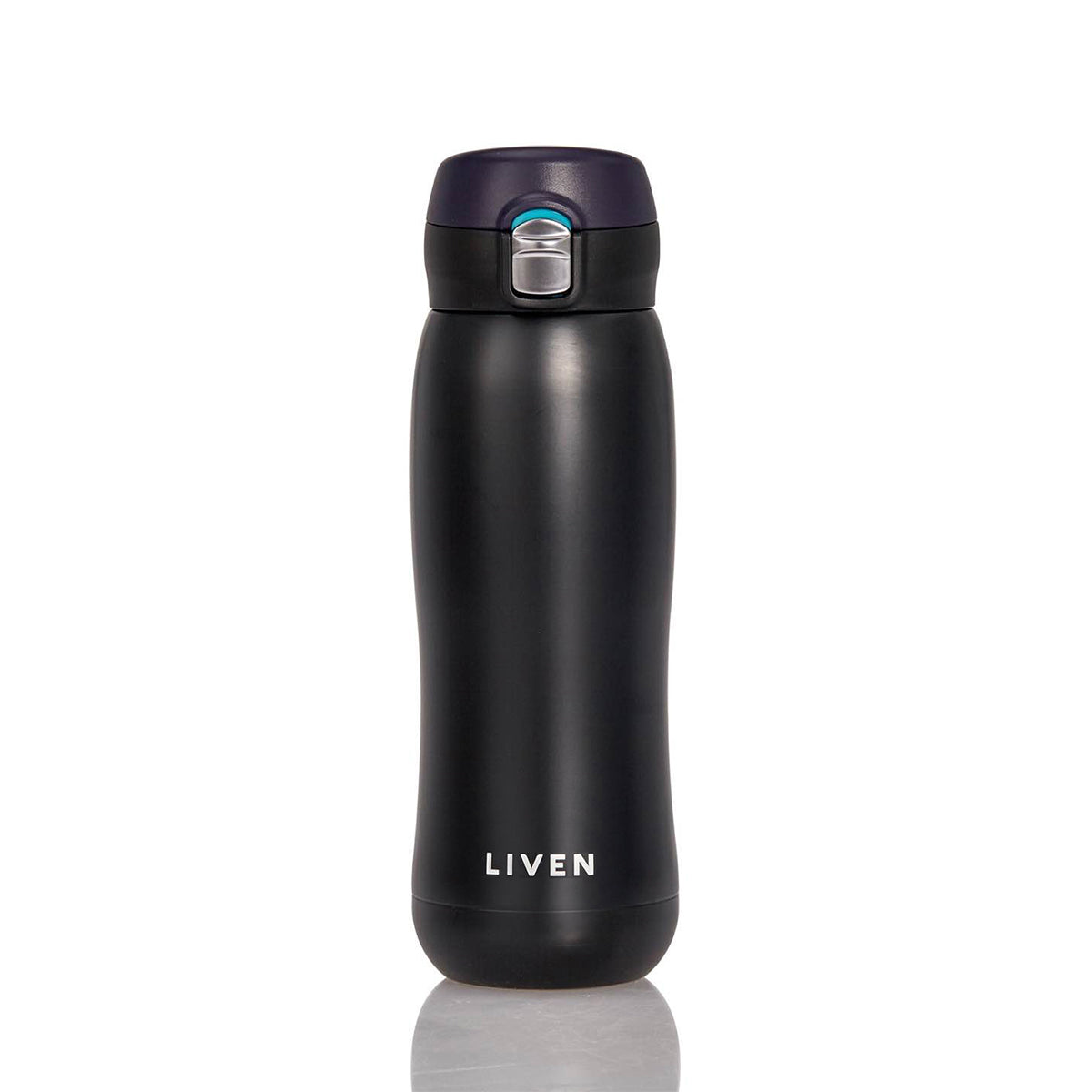 Liven Glow™ Ceramic-Coated Insulated Stainless Steel Water Bottle 17 oz