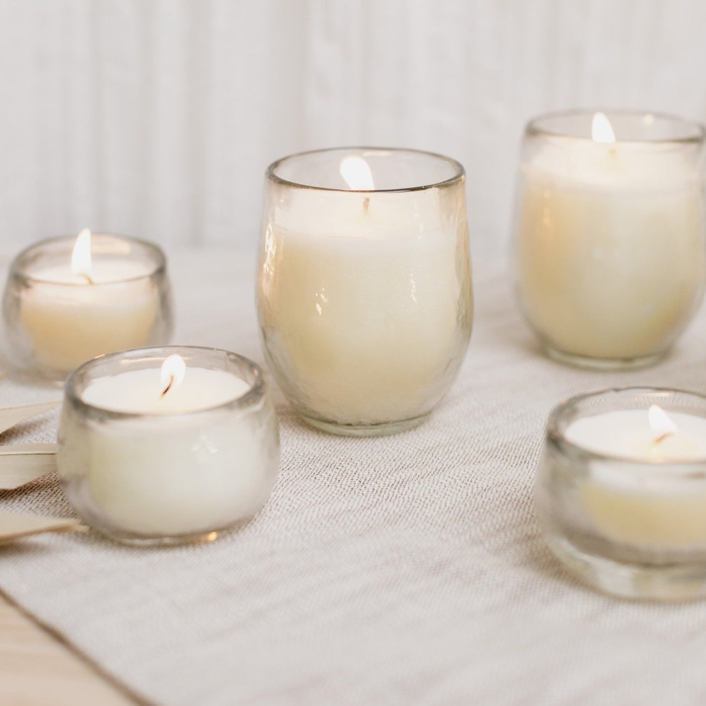 Filled Mini-Votive Candles Set of 6