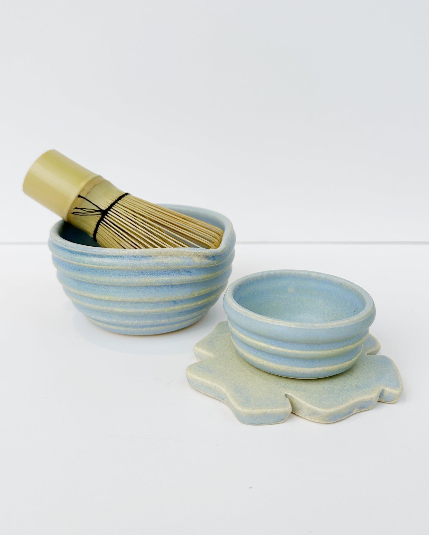 HUNNY MATCHA BOWLS Blue (Set of two)