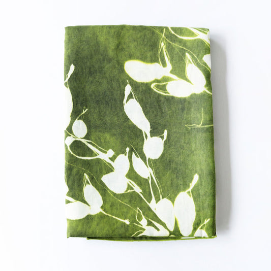 Porto Print in Olive Tablecloth