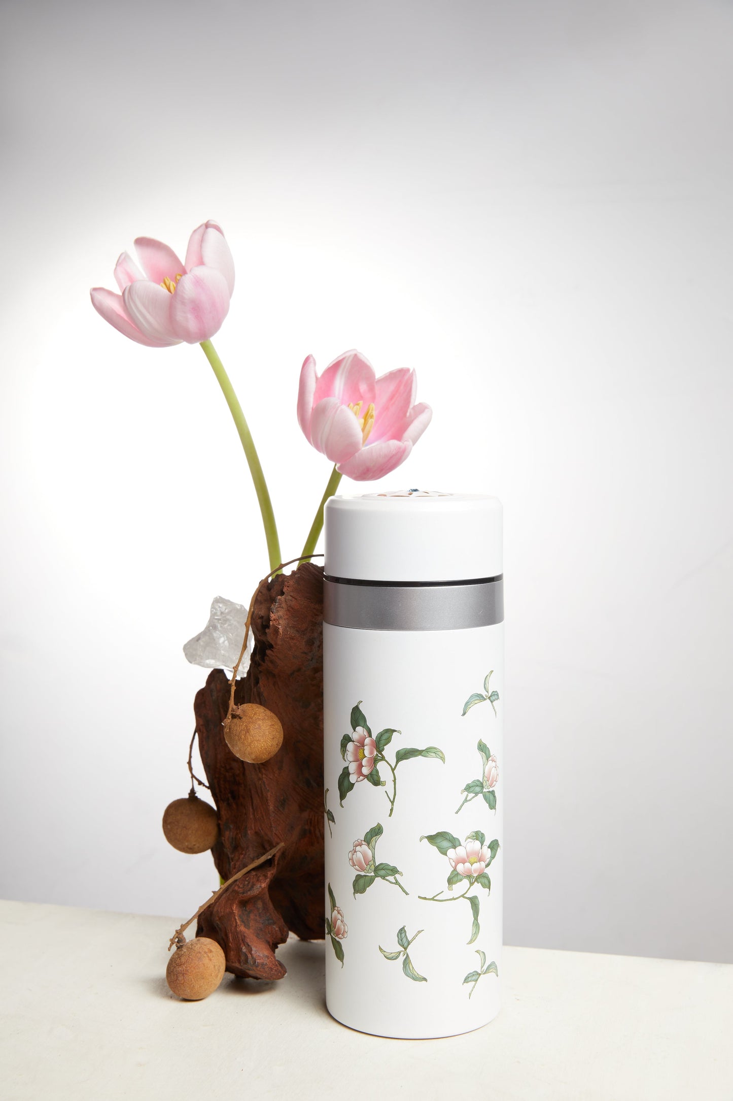 The Flower Fairy Stainless Steel Travel Mug with Ceramic Core