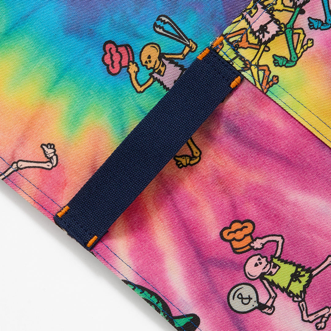 The Essential Apron - Grateful Dead Rainbow Tie Dye