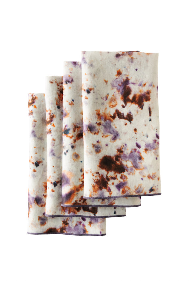 Rose Marble Napkin Set of 4