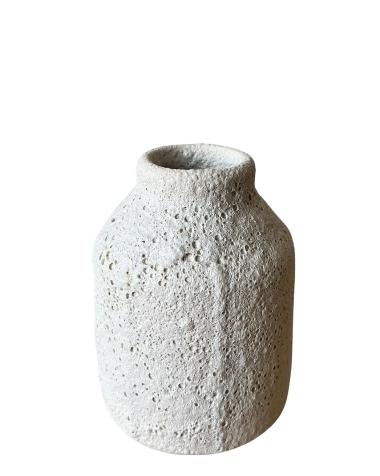 The White Crater Vase Collection