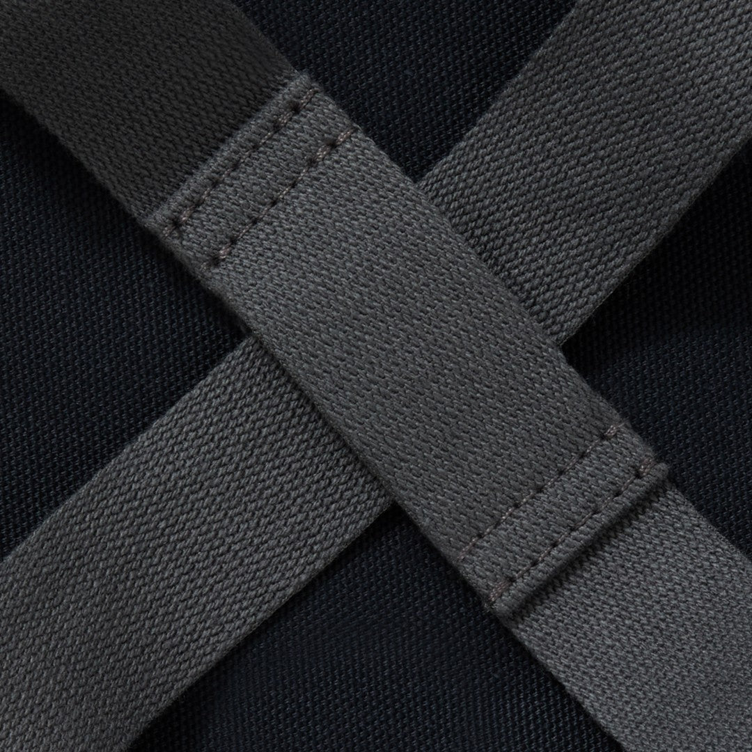 The All Day Crossback Apron - Midnight Blue