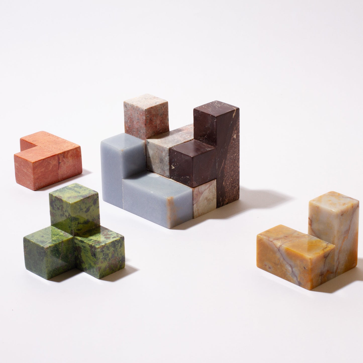 XL Gemstone Soma Cube Puzzle