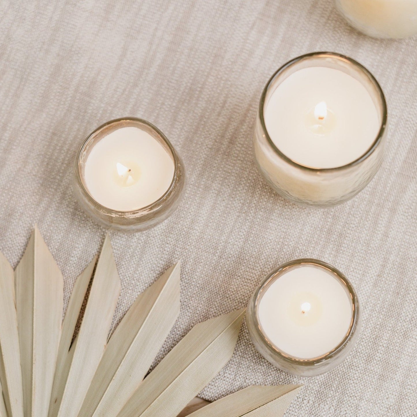 Filled Votive Candles Set of 3