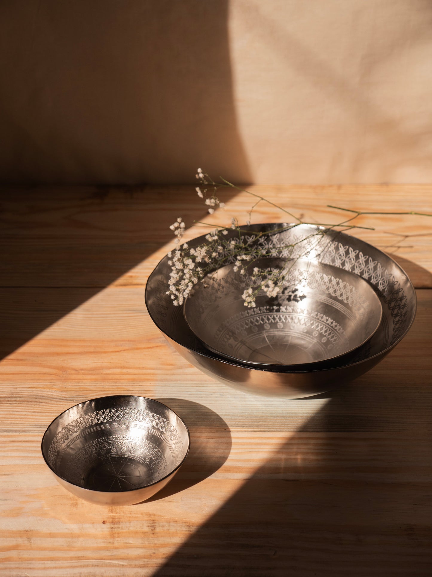 Mandala Bowls Assorted Set of 3