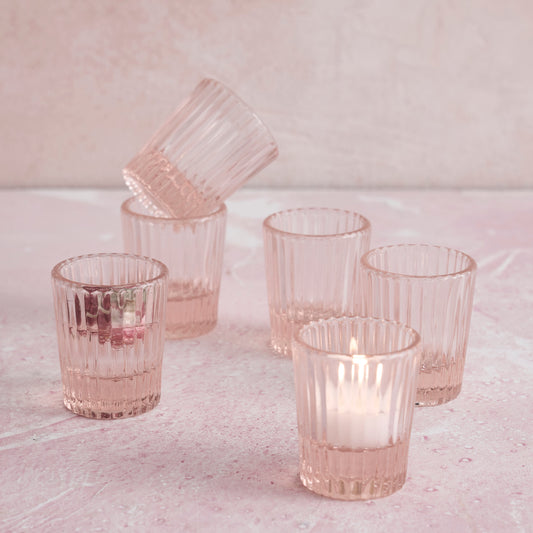 Pink Shot Glasses - Set of 6