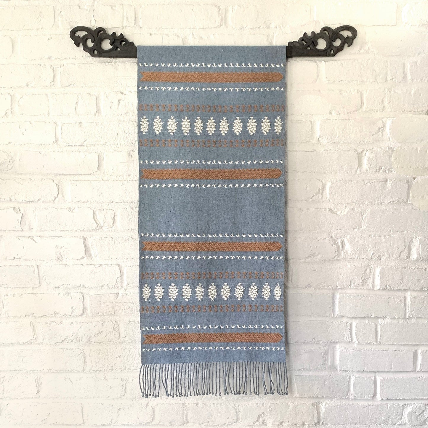 San Rafael Table Runner in Recycled Denim