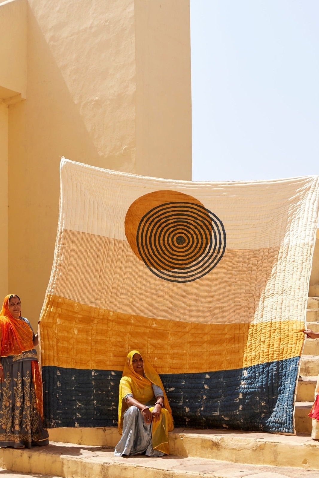 Spiral Sunset Quilt