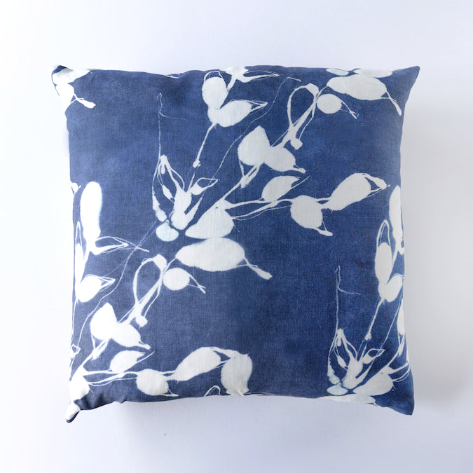 Porto Print in Indigo Pillow