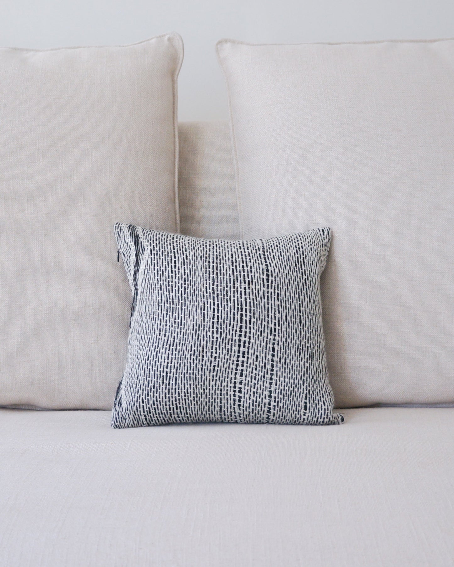 Zig-Zag Wave Small Decorative Pillow