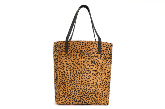 The Shopper Tote in Leopard Print