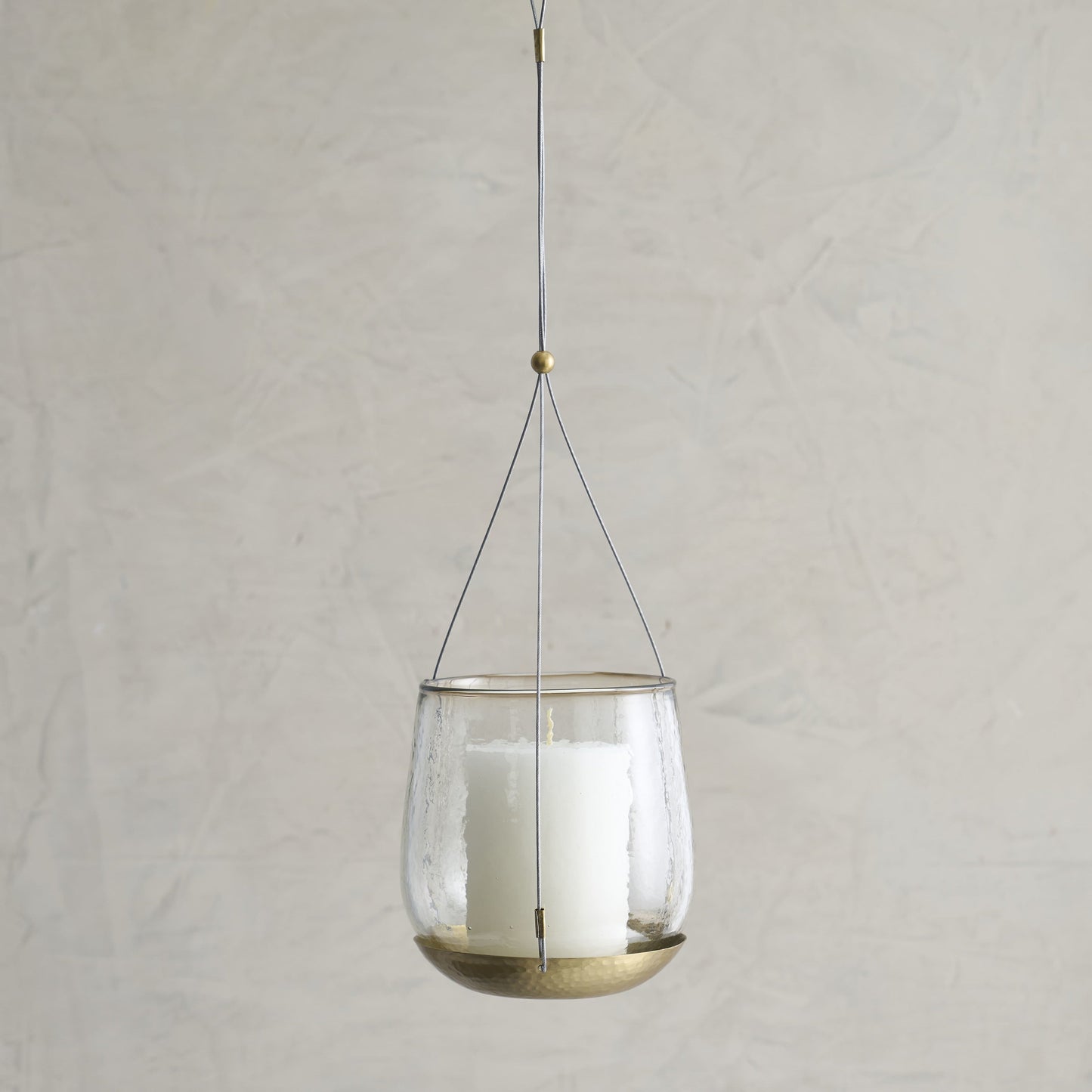 Pebbled Hanging Lantern Large