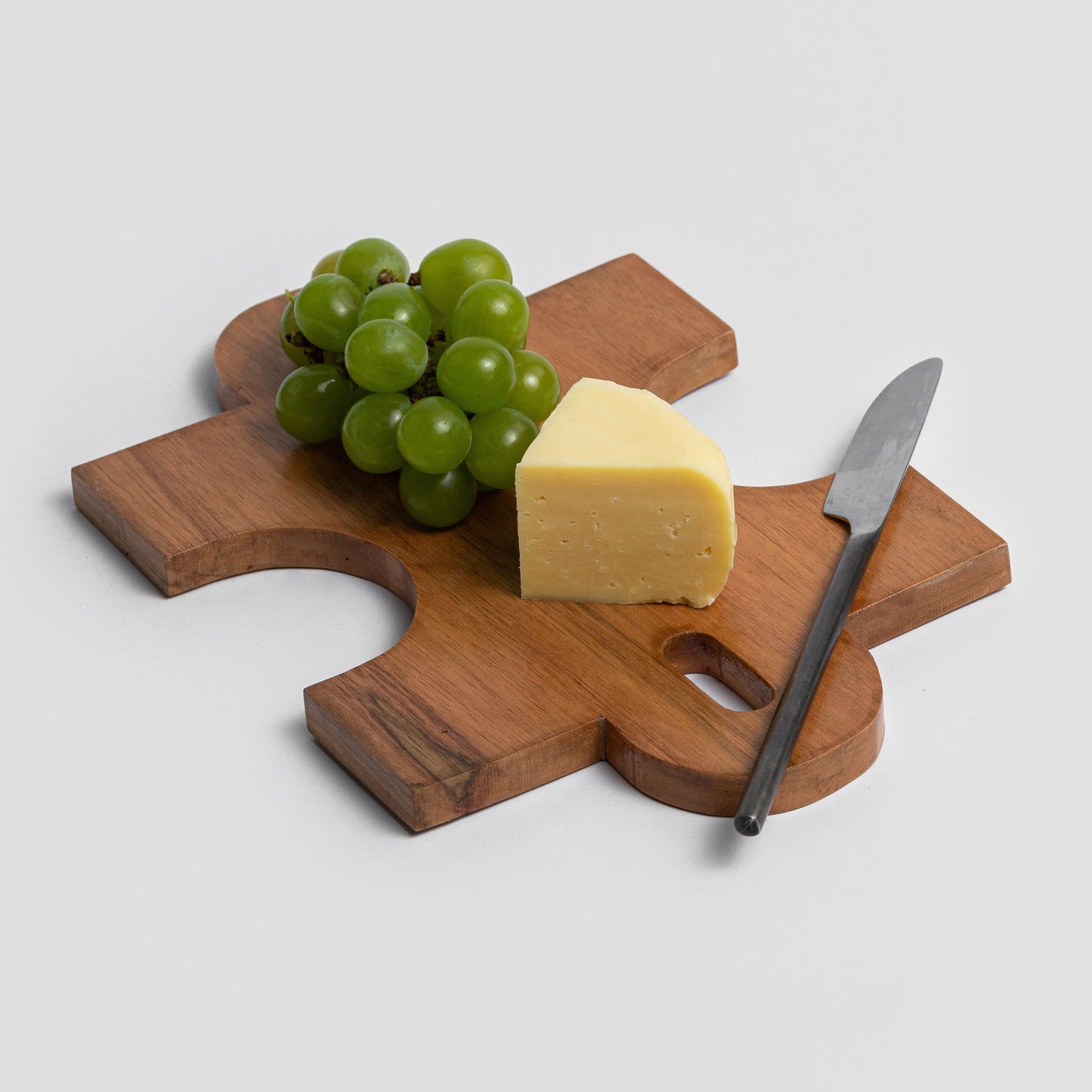 Puzzle piece wooden cutting board  - 11