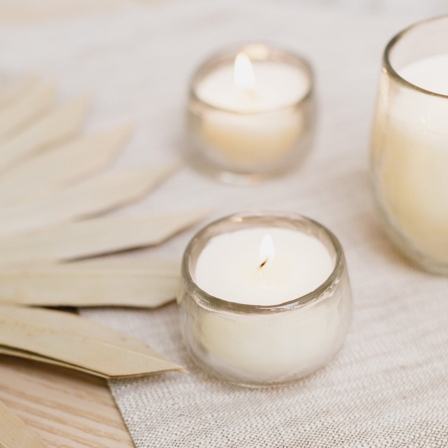 Filled Mini-Votive Candles Set of 6