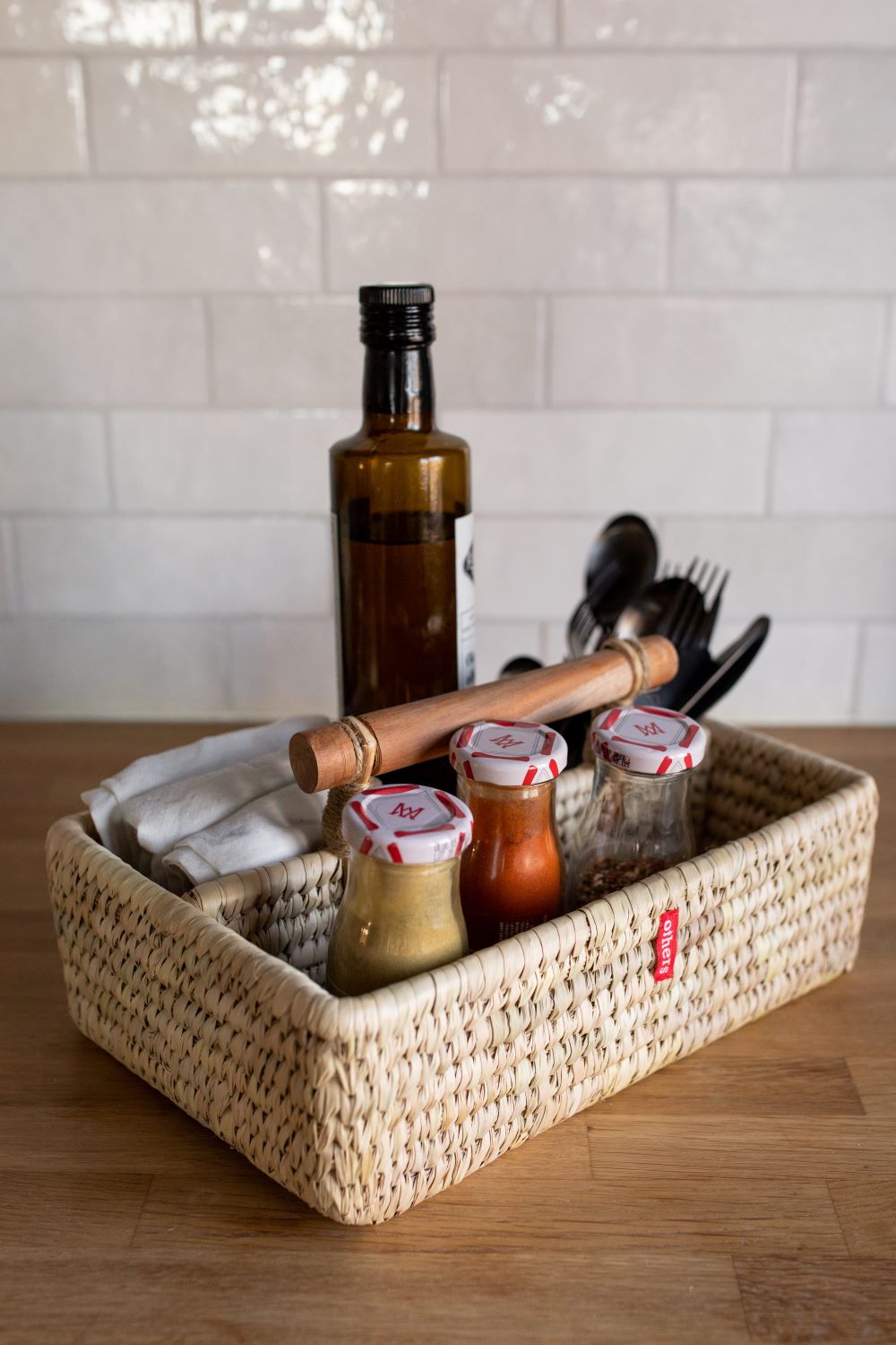 Others Organizing Box With Wood Handles