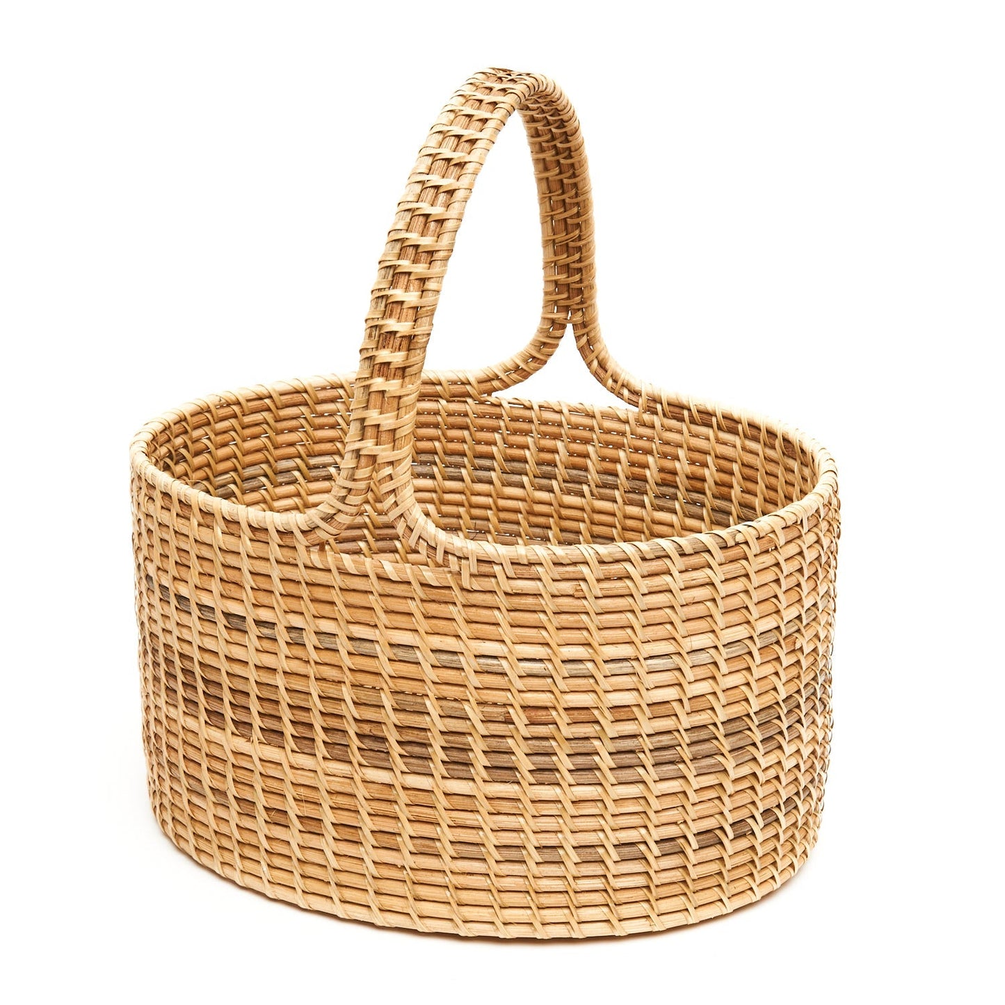 Rattan Oval Market Basket