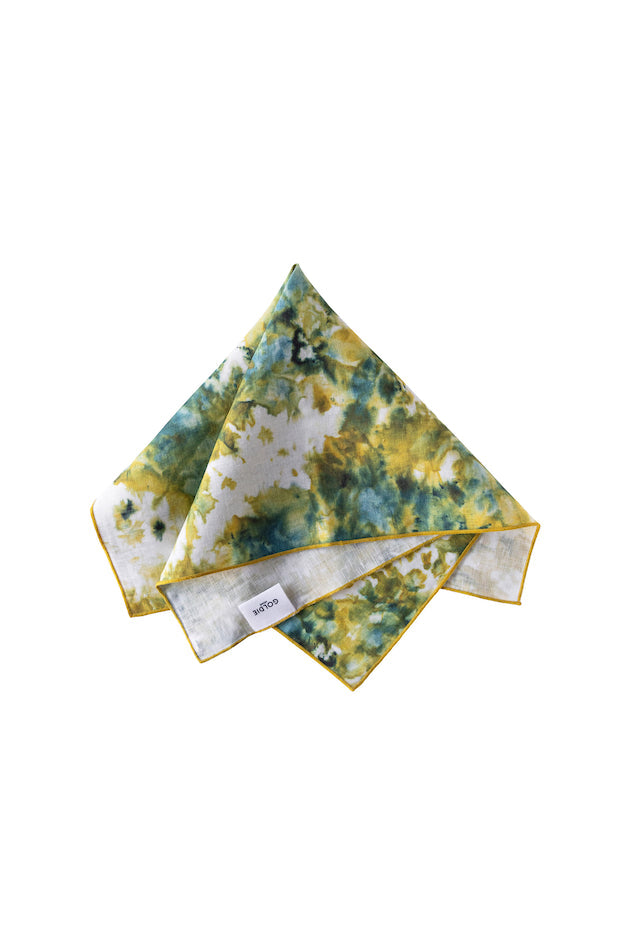 Green Marble Napkin Set of 4