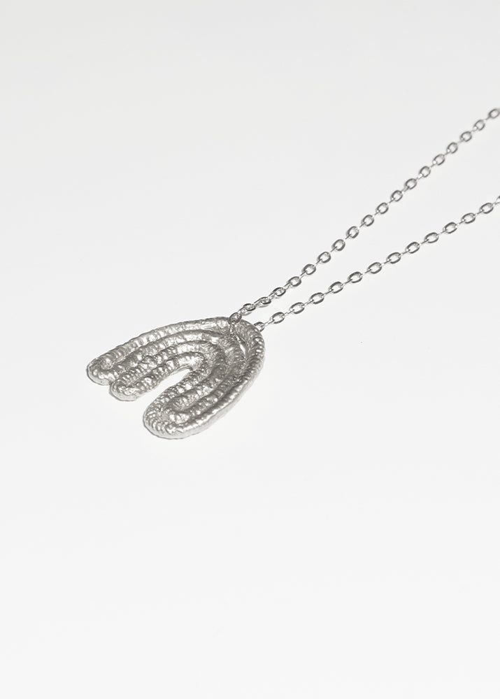 Leaf Pendant - Sterling Silver