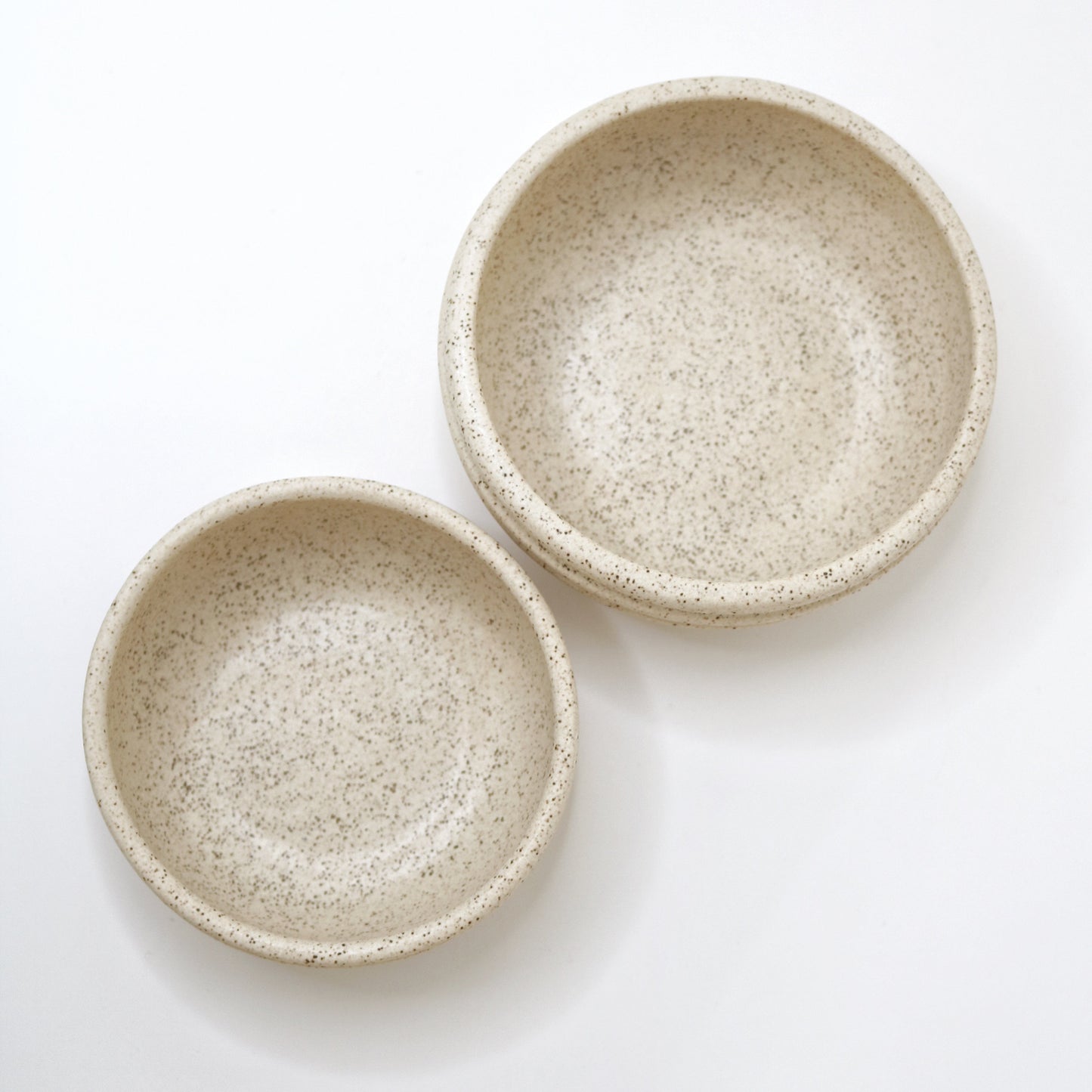 HUNNY BOWLS Almond (Set of two. Assorted sizes)