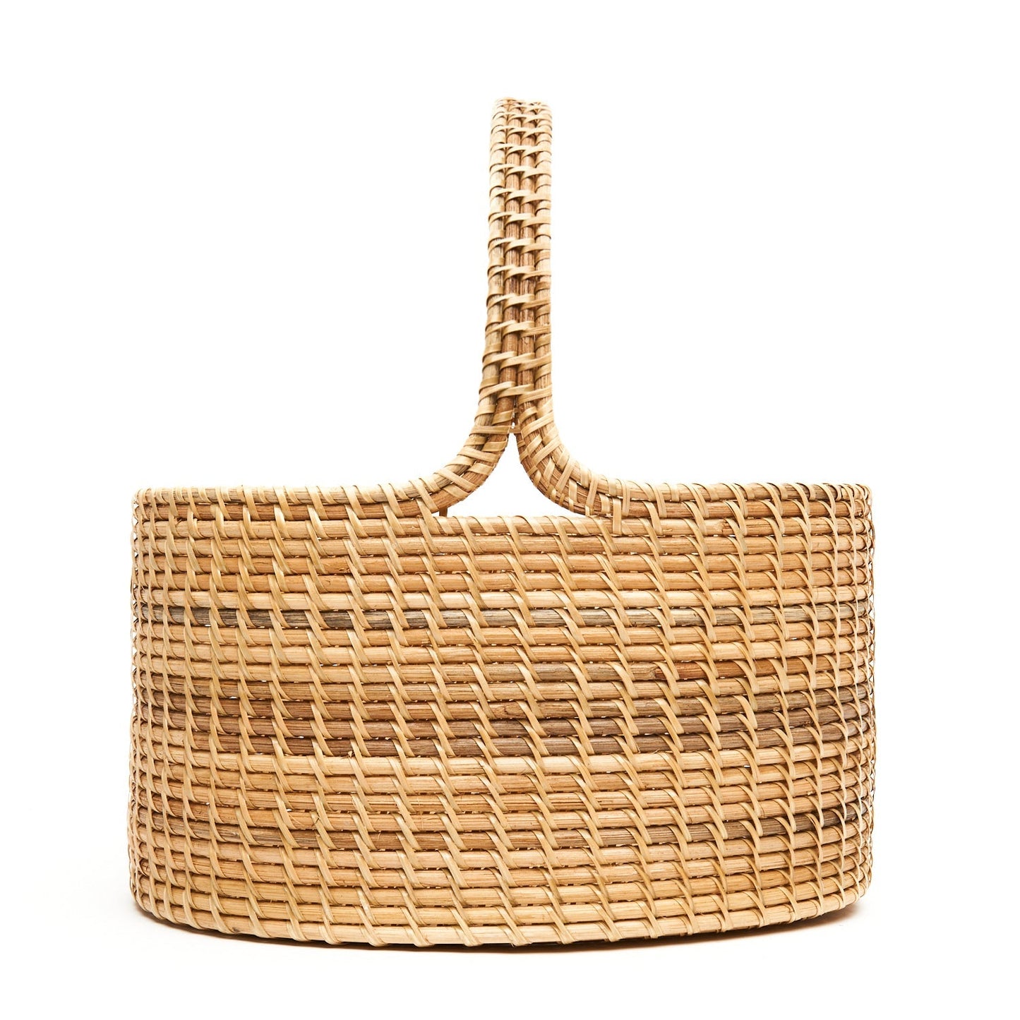 Rattan Oval Market Basket