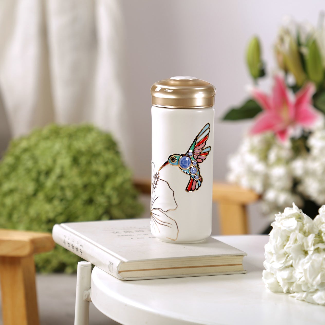 The Hummingbird Travel Mug