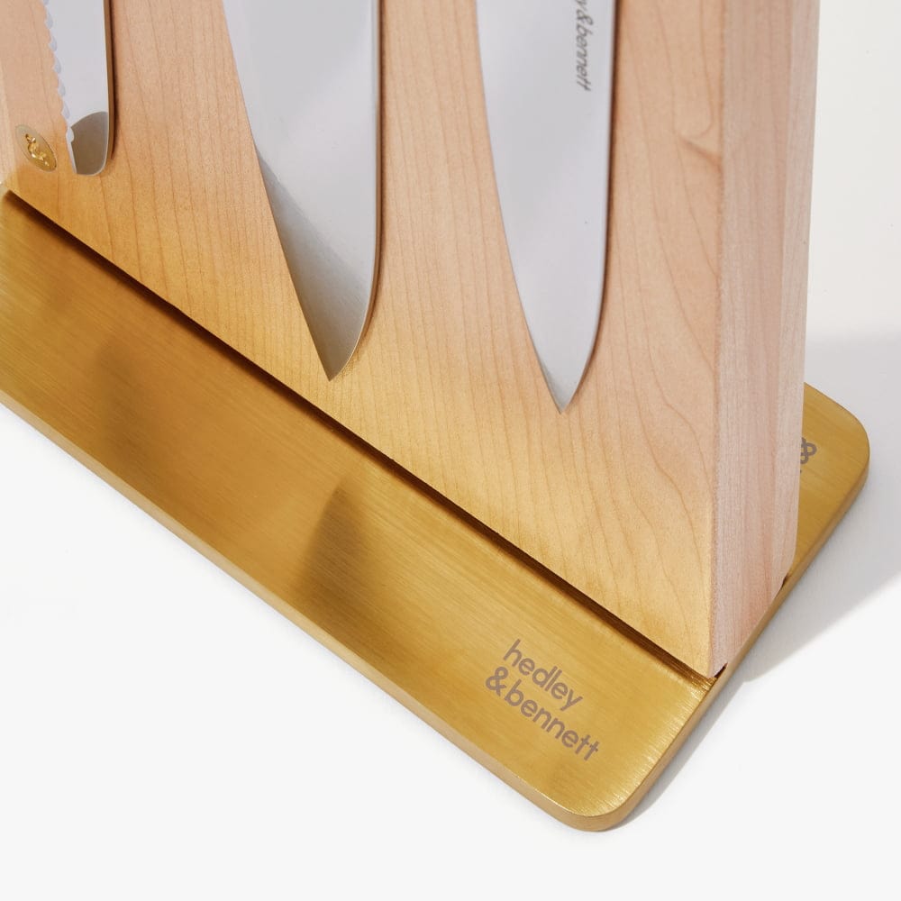 Magnetic Knife Holder Stand - Brass