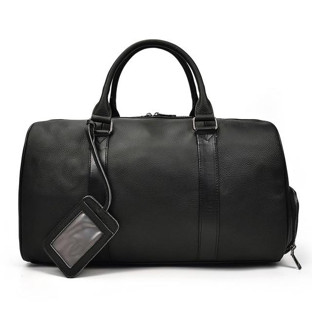 The Endre Weekender | Vintage Leather Duffle Bag -