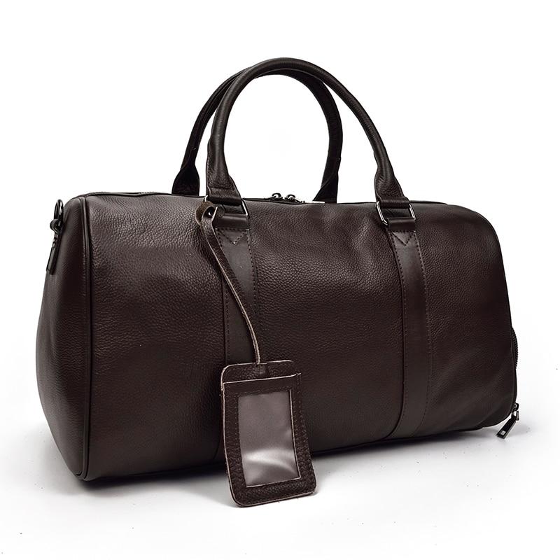 The Endre Weekender | Vintage Leather Duffle Bag -