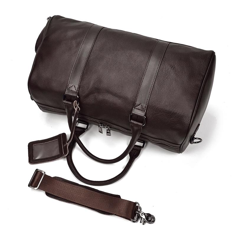 The Endre Weekender | Vintage Leather Duffle Bag -